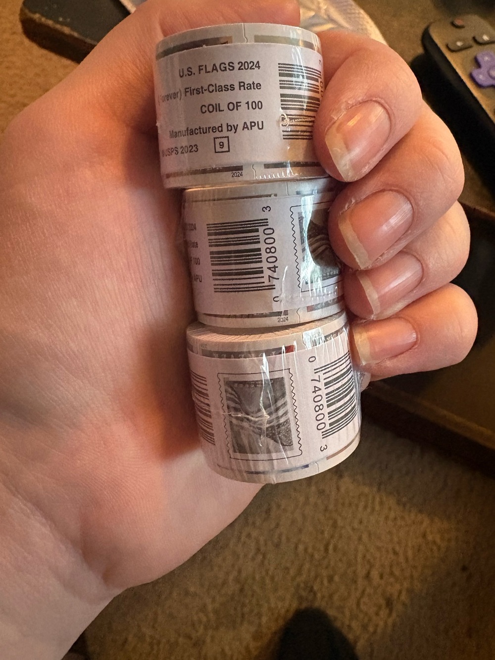 300 Forever Stamps- Rolls of 100 Each